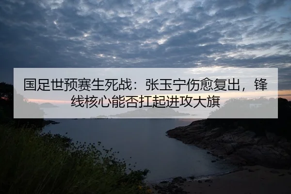 国足世预赛生死战：张玉宁伤愈复出，锋线核心能否扛起进攻大旗